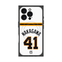 プレミアムスクエアケース with MagSafe［ 読売ジャイアンツ - #41 NAKAGAWA - ホーム ］