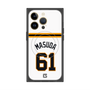 プレミアムスクエアケース with MagSafe［ 読売ジャイアンツ - #61 MASUDA - ホーム ］