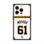 プレミアムスクエアケース with MagSafe［ 読売ジャイアンツ - #61 MASUDA - ホーム ］