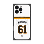プレミアムスクエアケース with MagSafe［ 読売ジャイアンツ - #61 MASUDA - ホーム ］