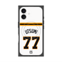 プレミアムスクエアケース with MagSafe［ 読売ジャイアンツ - #77 UTSUMI - ホーム ］
