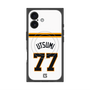 プレミアムスクエアケース with MagSafe［ 読売ジャイアンツ - #77 UTSUMI - ホーム ］