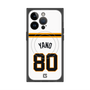 プレミアムスクエアケース with MagSafe［ 読売ジャイアンツ - #80 YANO - ホーム ］