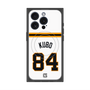 プレミアムスクエアケース with MagSafe［ 読売ジャイアンツ - #84 KUBO - ホーム ］