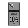 プレミアムスクエアケース with MagSafe［ 読売ジャイアンツ - #104 NOGAMI - ビジター ］