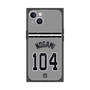 プレミアムスクエアケース with MagSafe［ 読売ジャイアンツ - #104 NOGAMI - ビジター ］