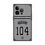 プレミアムスクエアケース with MagSafe［ 読売ジャイアンツ - #104 NOGAMI - ビジター ］