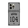 プレミアムスクエアケース with MagSafe［ 読売ジャイアンツ - #104 NOGAMI - ビジター ］