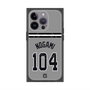 プレミアムスクエアケース with MagSafe［ 読売ジャイアンツ - #104 NOGAMI - ビジター ］
