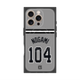 プレミアムスクエアケース with MagSafe［ 読売ジャイアンツ - #104 NOGAMI - ビジター ］