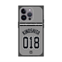プレミアムスクエアケース with MagSafe［ 読売ジャイアンツ - #018 KINOSHITA - ビジター ］