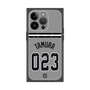 プレミアムスクエアケース with MagSafe［ 読売ジャイアンツ - #023 TAMURA - ビジター ］