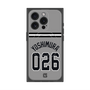 プレミアムスクエアケース with MagSafe［ 読売ジャイアンツ - #026 YOSHIMURA - ビジター ］