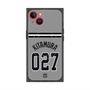 プレミアムスクエアケース with MagSafe［ 読売ジャイアンツ - #027 KITAMURA - ビジター ］