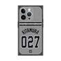プレミアムスクエアケース with MagSafe［ 読売ジャイアンツ - #027 KITAMURA - ビジター ］