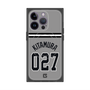 プレミアムスクエアケース with MagSafe［ 読売ジャイアンツ - #027 KITAMURA - ビジター ］