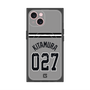 プレミアムスクエアケース with MagSafe［ 読売ジャイアンツ - #027 KITAMURA - ビジター ］