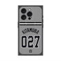 プレミアムスクエアケース with MagSafe［ 読売ジャイアンツ - #027 KITAMURA - ビジター ］