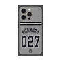 プレミアムスクエアケース with MagSafe［ 読売ジャイアンツ - #027 KITAMURA - ビジター ］