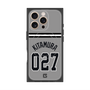 プレミアムスクエアケース with MagSafe［ 読売ジャイアンツ - #027 KITAMURA - ビジター ］