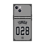 プレミアムスクエアケース with MagSafe［ 読売ジャイアンツ - #028 TOMIDA - ビジター ］