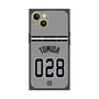 プレミアムスクエアケース with MagSafe［ 読売ジャイアンツ - #028 TOMIDA - ビジター ］