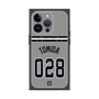 プレミアムスクエアケース with MagSafe［ 読売ジャイアンツ - #028 TOMIDA - ビジター ］