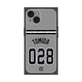 プレミアムスクエアケース with MagSafe［ 読売ジャイアンツ - #028 TOMIDA - ビジター ］