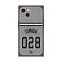 プレミアムスクエアケース with MagSafe［ 読売ジャイアンツ - #028 TOMIDA - ビジター ］