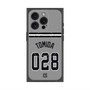 プレミアムスクエアケース with MagSafe［ 読売ジャイアンツ - #028 TOMIDA - ビジター ］