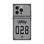 プレミアムスクエアケース with MagSafe［ 読売ジャイアンツ - #028 TOMIDA - ビジター ］