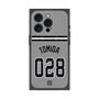 プレミアムスクエアケース with MagSafe［ 読売ジャイアンツ - #028 TOMIDA - ビジター ］