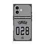 プレミアムスクエアケース with MagSafe［ 読売ジャイアンツ - #028 TOMIDA - ビジター ］