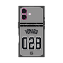 プレミアムスクエアケース with MagSafe［ 読売ジャイアンツ - #028 TOMIDA - ビジター ］