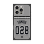 プレミアムスクエアケース with MagSafe［ 読売ジャイアンツ - #028 TOMIDA - ビジター ］
