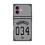 プレミアムスクエアケース with MagSafe［ 読売ジャイアンツ - #034 MORIMOTO - ビジター ］