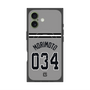 プレミアムスクエアケース with MagSafe［ 読売ジャイアンツ - #034 MORIMOTO - ビジター ］