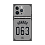 プレミアムスクエアケース with MagSafe［ 読売ジャイアンツ - #063 HANADA - ビジター ］