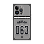 プレミアムスクエアケース with MagSafe［ 読売ジャイアンツ - #063 HANADA - ビジター ］