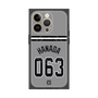 プレミアムスクエアケース with MagSafe［ 読売ジャイアンツ - #063 HANADA - ビジター ］