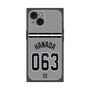 プレミアムスクエアケース with MagSafe［ 読売ジャイアンツ - #063 HANADA - ビジター ］