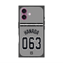 プレミアムスクエアケース with MagSafe［ 読売ジャイアンツ - #063 HANADA - ビジター ］
