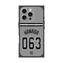 プレミアムスクエアケース with MagSafe［ 読売ジャイアンツ - #063 HANADA - ビジター ］