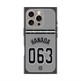 プレミアムスクエアケース with MagSafe［ 読売ジャイアンツ - #063 HANADA - ビジター ］