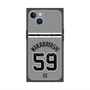 プレミアムスクエアケース with MagSafe［ 読売ジャイアンツ - #59 WAKABAYASHI - ビジター ］