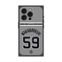 プレミアムスクエアケース with MagSafe［ 読売ジャイアンツ - #59 WAKABAYASHI - ビジター ］