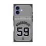 プレミアムスクエアケース with MagSafe［ 読売ジャイアンツ - #59 WAKABAYASHI - ビジター ］