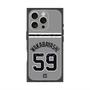 プレミアムスクエアケース with MagSafe［ 読売ジャイアンツ - #59 WAKABAYASHI - ビジター ］