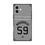 プレミアムスクエアケース with MagSafe［ 読売ジャイアンツ - #59 WAKABAYASHI - ビジター ］