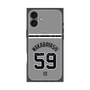 プレミアムスクエアケース with MagSafe［ 読売ジャイアンツ - #59 WAKABAYASHI - ビジター ］